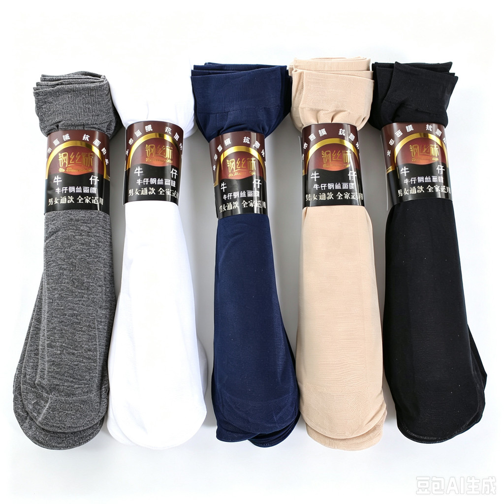 Silk Sock Bamboo - 10 par męskich skarpetek przeciwko przetarciom,