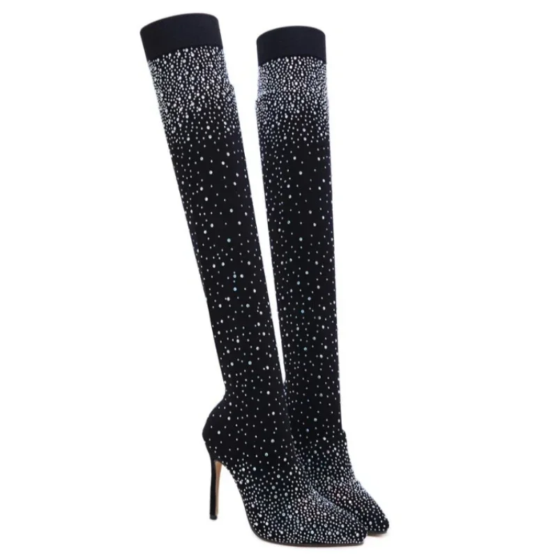 Knee High Sock Women - Seksowne buty za kolano dla kobiet