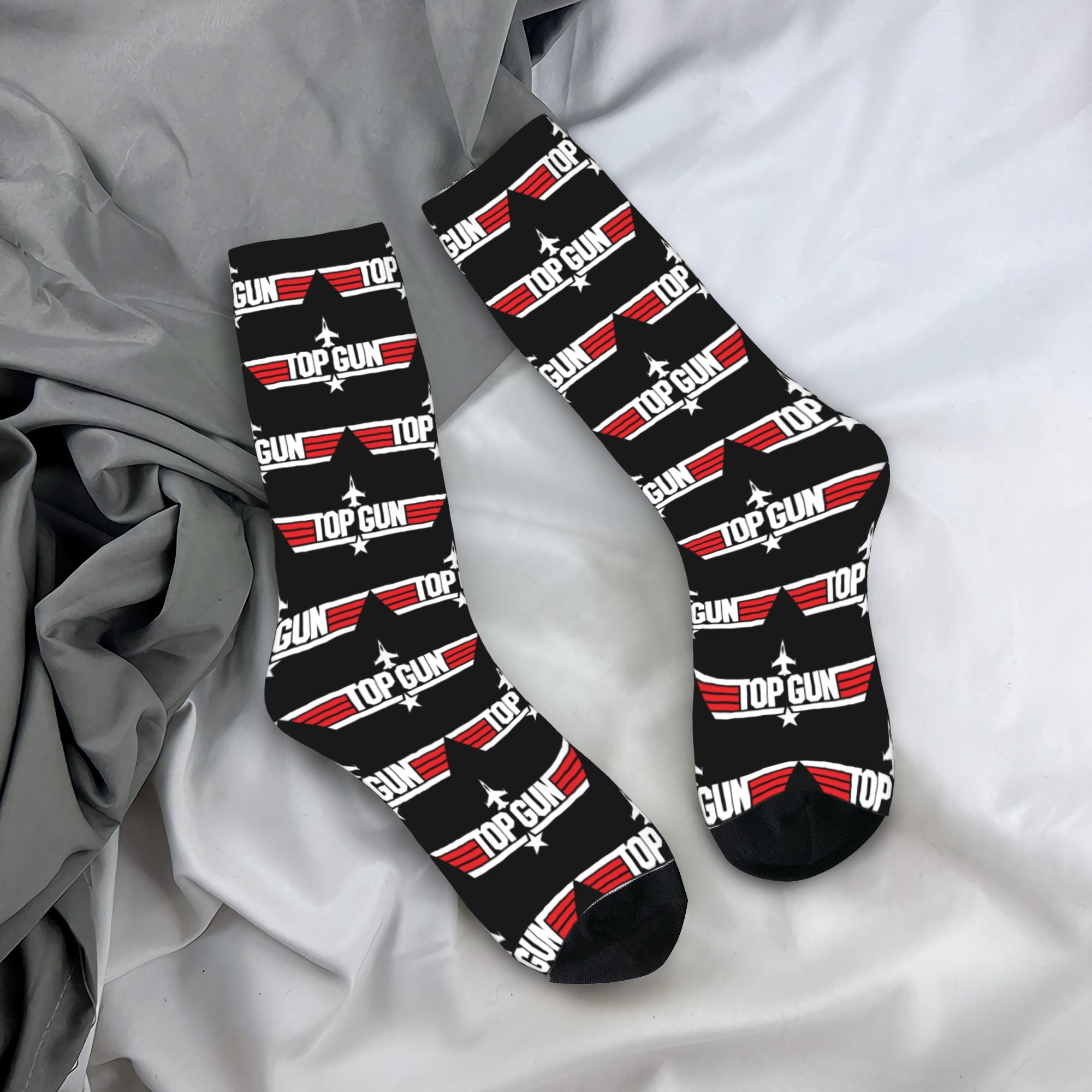 Dress Sock Men - Męskie skarpety Custom Maverick Film Top