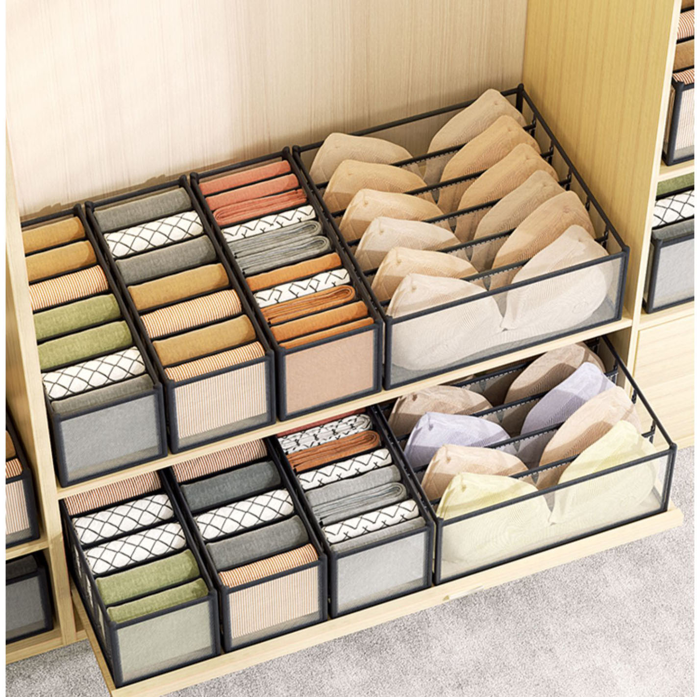 Pudełko do przechowywania biel – Sock Organizer Tray recenzja i cena
