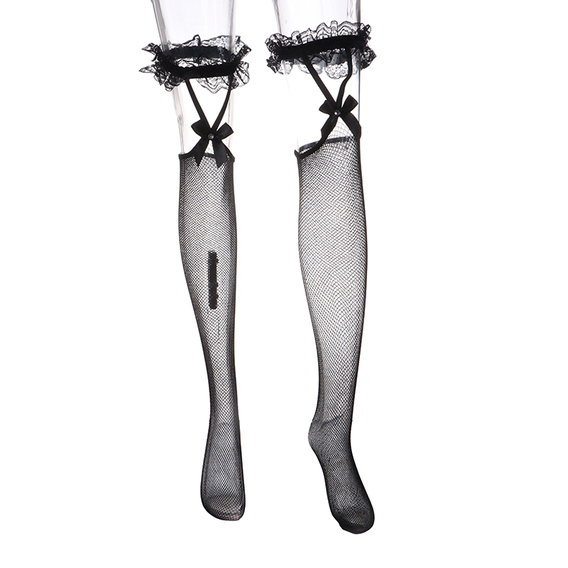 1 Para Seksownych Siateczkowyc – Knee High Sock Women recenzja i cena